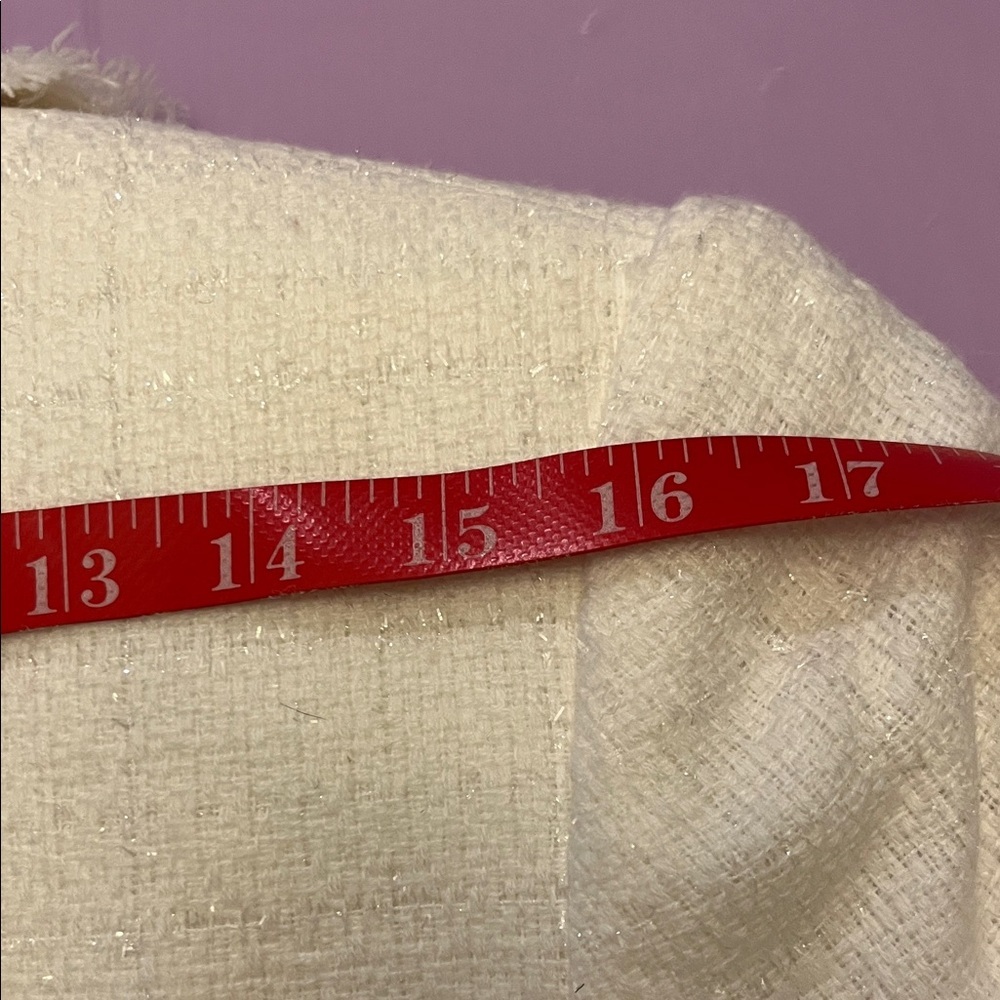 Worthington Cream Textured suit jacket size 10 skirt size 8 - Picture 10 of 15